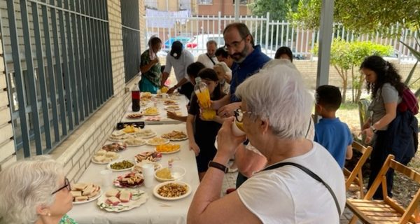 compartir iglesia de comida